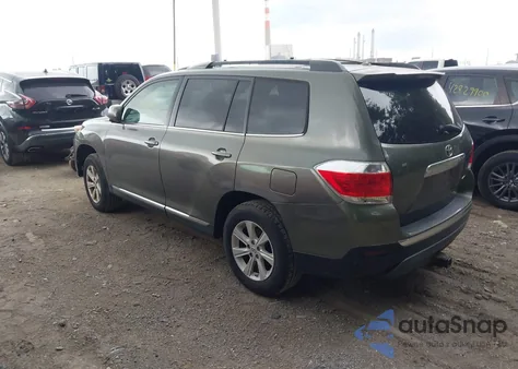 2012 Toyota Highlander Se V6 from USA, damaged, VIN 5TDBK3EH5CS102253